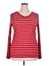 Faded Glory Red Long Sleeve Top Size XXL - photo 1