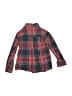 Tea 100% Cotton Plaid Red Long Sleeve Button-Down Shirt Size 2T - photo 2