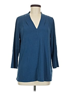 Lands' End 3/4 Sleeve Blouse (view 1)