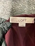 Ann Taylor LOFT 100% Polyester Burgundy Sleeveless Top Size XS - photo 7