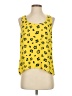 Unbranded 100% Polyester Yellow Sleeveless Blouse Size S - photo 1