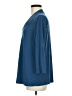 Lands' End Blue 3/4 Sleeve Blouse Size M - photo 5