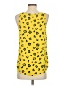 Unbranded 100% Polyester Yellow Sleeveless Blouse Size S - photo 2