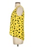 Unbranded 100% Polyester Yellow Sleeveless Blouse Size S - photo 5
