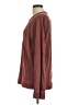 James Perse 100% Cotton Burgundy Pullover Sweater Size Lg (3) - photo 5