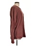 James Perse 100% Cotton Burgundy Pullover Sweater Size Lg (3) - photo 4