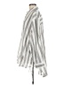 Pol Stripes Silver Long Sleeve Button-Down Shirt Size M - photo 5