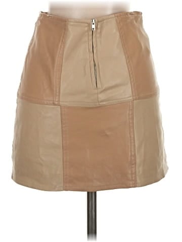 Motel Faux Leather Skirt (view 2)