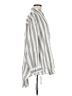 Pol Stripes Silver Long Sleeve Button-Down Shirt Size M - photo 4