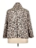 Chico's Animal Print Tan Coat Size XXL (4) - photo 2