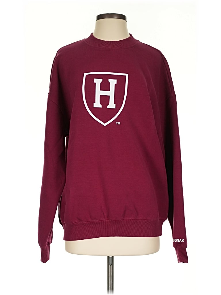 Pre-owned Rudsak Sweatshirt In Burgundy