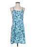 Assorted Brands Tropical Blue Casual Dress Size XXS (estimated) - photo 1