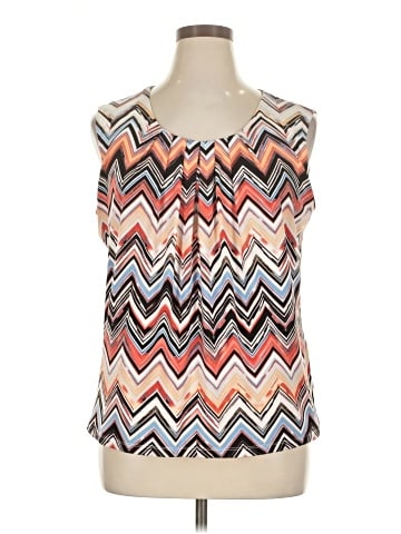 Kasper Sleeveless Top (view 1)