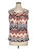 Kasper Orange Sleeveless Top Size XL - photo 1