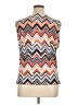 Kasper Orange Sleeveless Top Size XL - photo 2