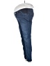Indigo Blue Solid Blue Jeans Size Sm Maternity - photo 5