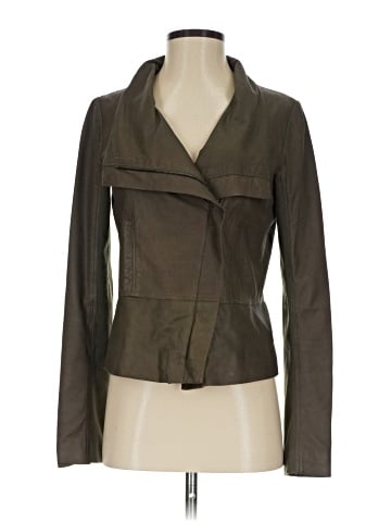Vince. Leather Jacket (view 1)