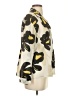 Masai Animal Print Ivory 3/4 Sleeve Blouse Size S - photo 4