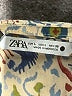 Zara Floral Ivory 3/4 Sleeve Blouse Size L - photo 7