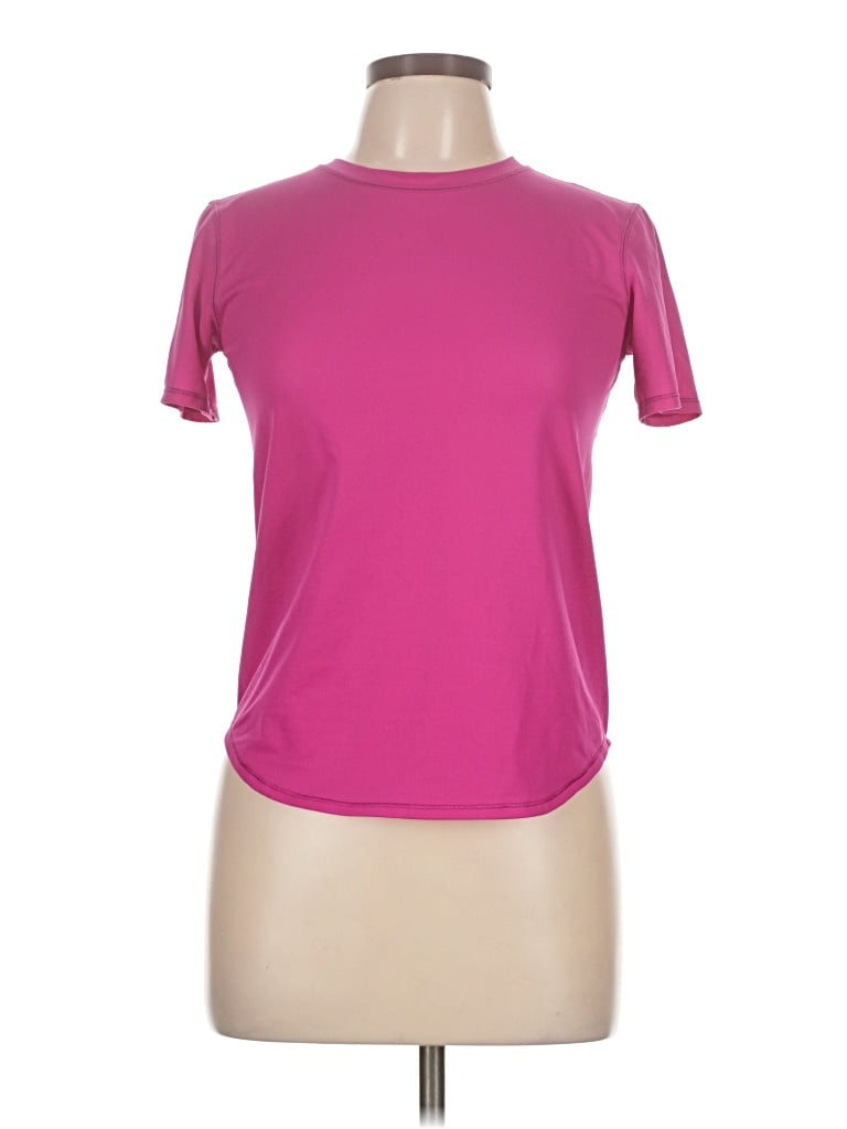 Pre-owned Lululemon Athletica Active T-shirt In Pink