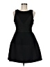Elliatt Solid Black Cocktail Dress Size M - photo 1