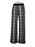 Alfani Print Black Casual Pants Size M - photo 1