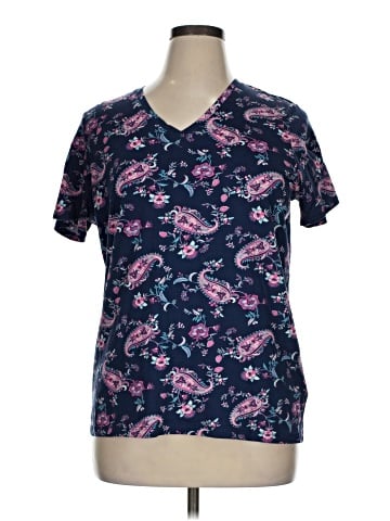 Lands' End Short Sleeve Blouse (view 1)