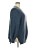 Unbranded 100% Polyester Solid Blue Pullover Sweater Size 2X - photo 4
