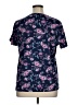 Lands' End 100% Cotton Paisley Blue Short Sleeve Blouse Size XL (tall) - photo 2
