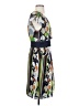 Moulinette Soeurs 100% Polyester Print Blue Cocktail Dress Size 4 - photo 4