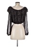 Altar'd State 100% Polyester Black 3/4 Sleeve Blouse Size M - photo 2