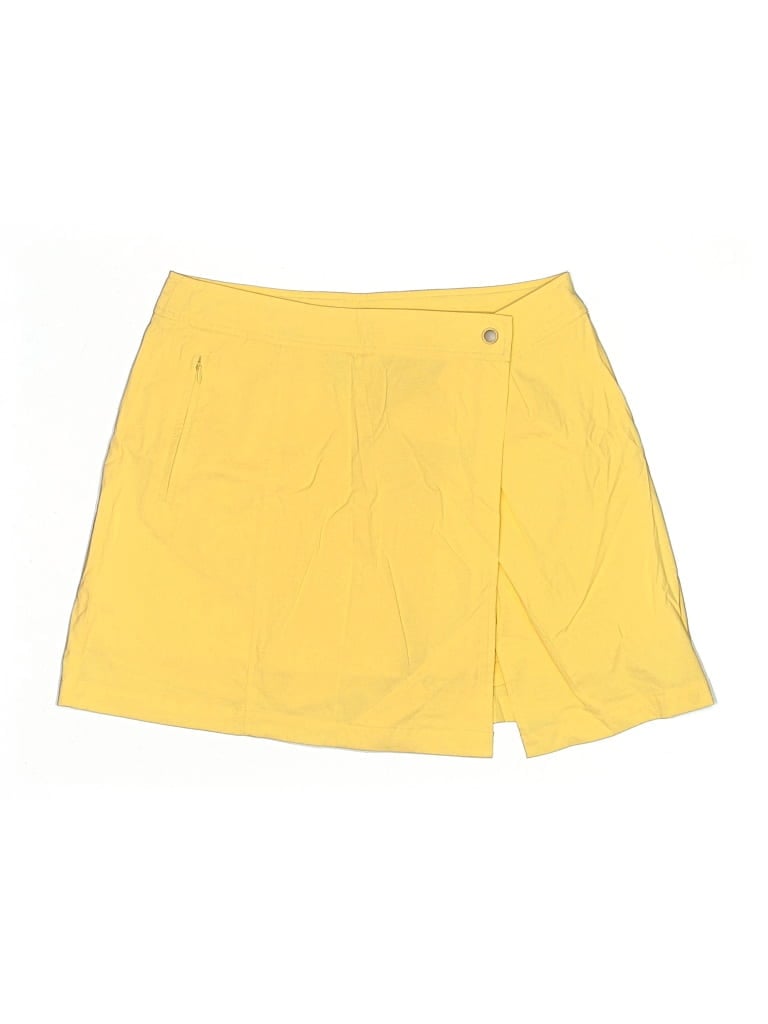 Pre-owned Athleta Skort In Yellow