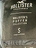 Hollister 100% Recycled Polyester Solid Black Jacket Size S - photo 6