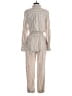 Happy x Nature Stripes Silver Jumpsuit Size XS - photo 2