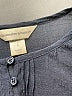 Christopher & Banks Gray Black Short Sleeve Blouse Size S - photo 7