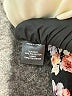 Drew 100% Polyester Floral Black Casual Dress Size XS - photo 8