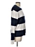 J.Crew Stripes Blue Pullover Sweater Size L - photo 4