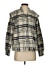 Express 100% Polyester Plaid Gray Jacket Size S - photo 1