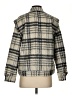 Express 100% Polyester Plaid Gray Jacket Size S - photo 2