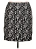 Chico's Graphic Black Casual Skirt Size Lg (2.5) - photo 1