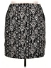 Chico's Graphic Black Casual Skirt Size Lg (2.5) - photo 2