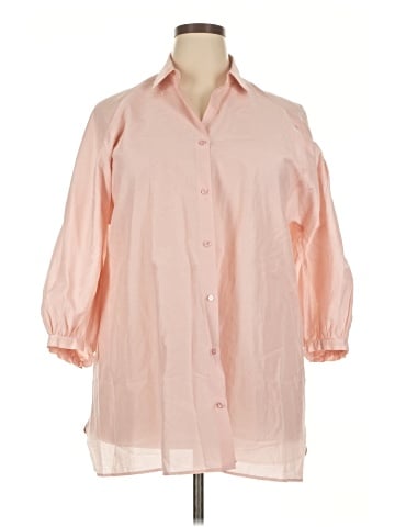 Weekend Max Mara 3/4 Sleeve Button-Down Shirt (view 1)