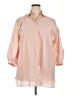 Weekend Max Mara Pink 3/4 Sleeve Button-Down Shirt Size 2X (estimated) - photo 1