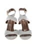 J. Renee White Sandals Size 7 1/2 - photo 2