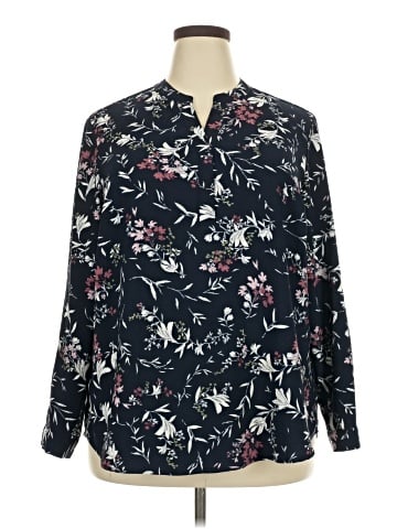 Hilary Radley Long Sleeve Blouse (view 1)