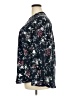 Hilary Radley 100% Polyester Floral Black Long Sleeve Blouse Size XXL - photo 5
