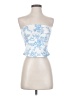 Shein Blue Tube Top Size 4 - photo 1