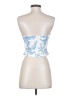 Shein Blue Tube Top Size 4 - photo 2