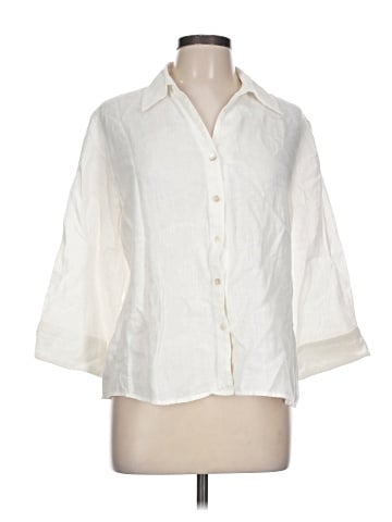 David N 3/4 Sleeve Button-Down Shirt (view 1)