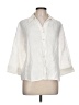 David N Ivory 3/4 Sleeve Button-Down Shirt Size L (estimated) - photo 1